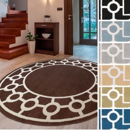 Rancho Round Hand-tufted Rug